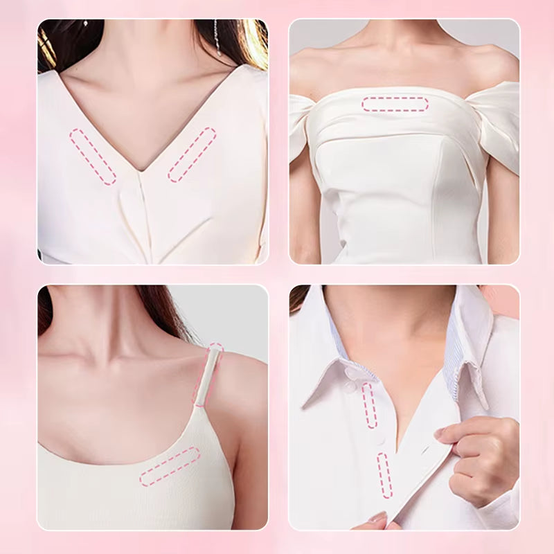 10G Anti-Slip Glue Roll on Skin Adhesive for Clothing Dress Body Skin Anti-Exposure Bra Non-Slip Fixed