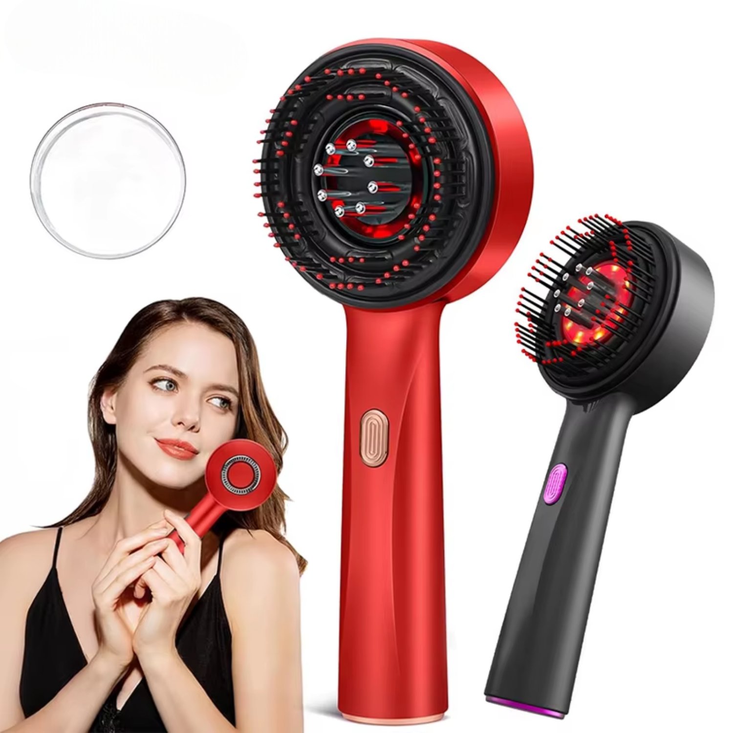 Peigne Massant Électrique pour le Cuir Chevelu – Anti-Chute & Stimulation de la Pousse
