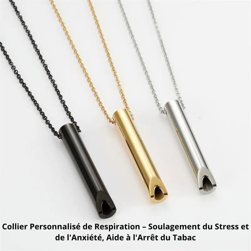 Collier Anti-Stress Personnalisé – Personalized Stress Relief Necklace