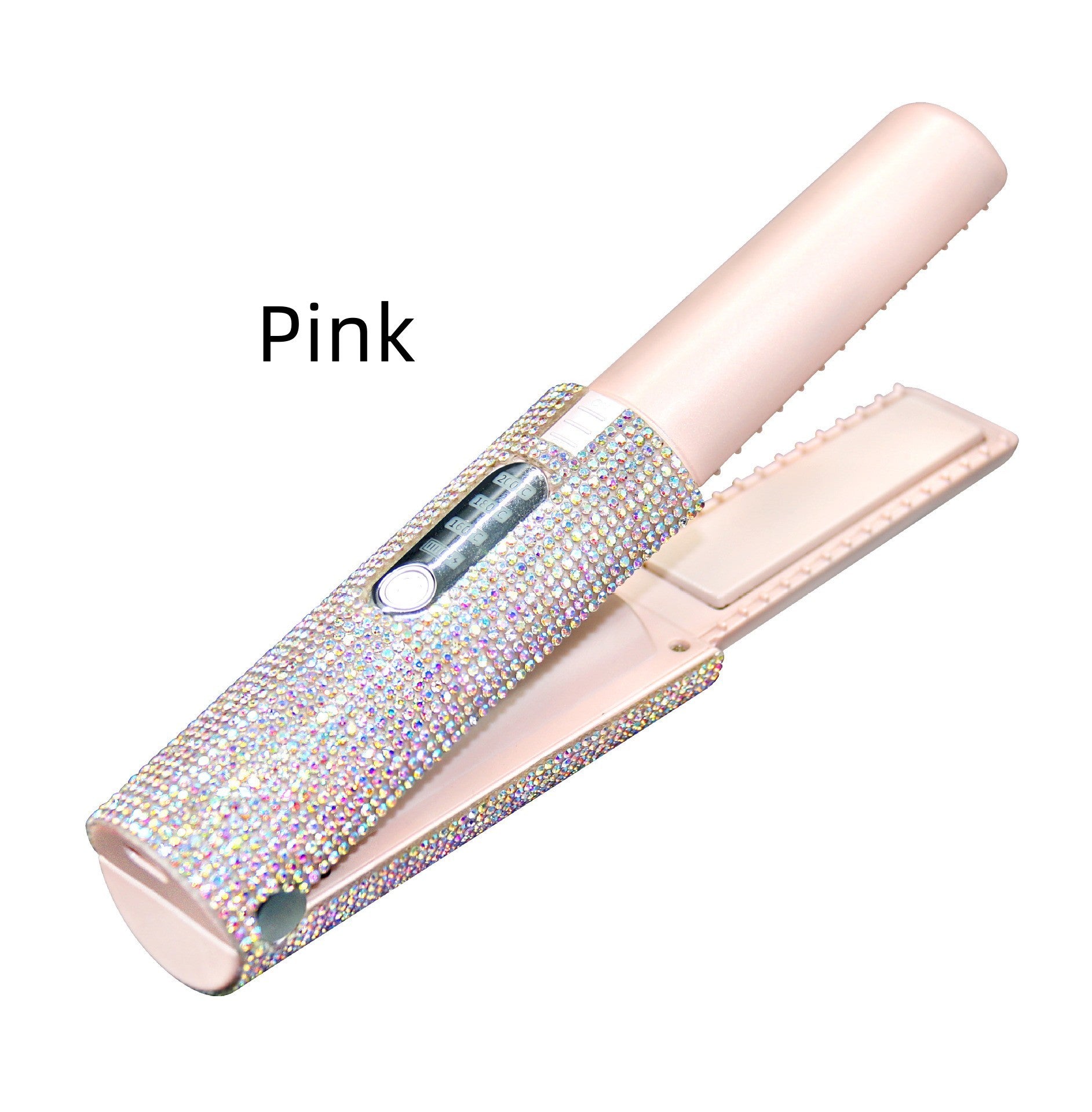 Brosse Lissante Électrique 2-en-1 USB – Lissage & Boucles Faciles