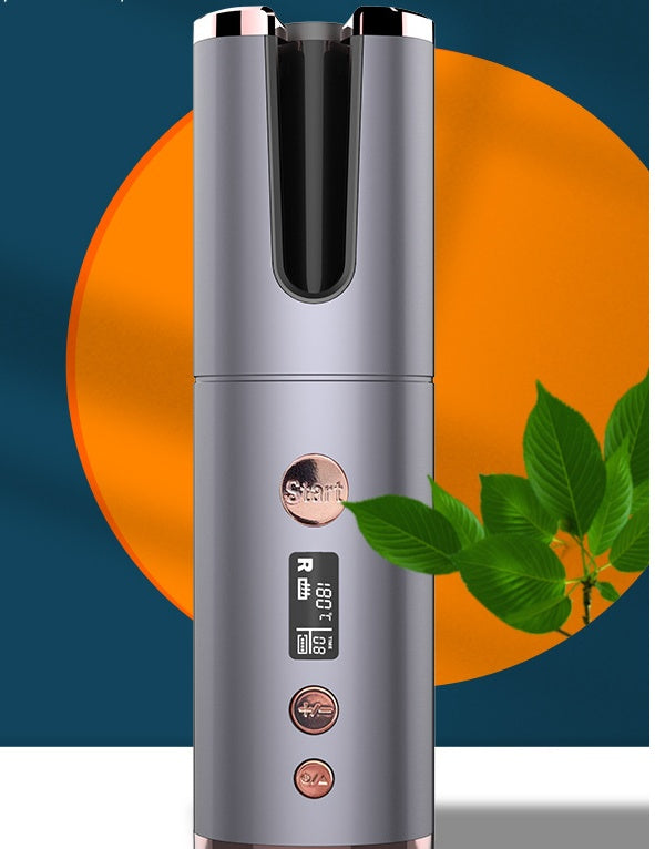 🌸 Fer à Boucler Automatique Sans Fil – Rechargeable USB