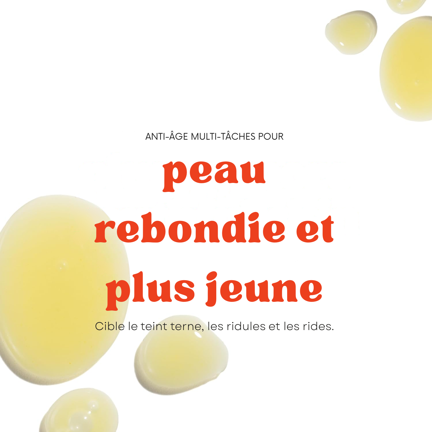 Sérum à la Coenzyme Q10 – Sérum de soin pour lisser la peau – Sans parfum – Coenzyme Q10ith Hyaluronic Acid - 1 Oz