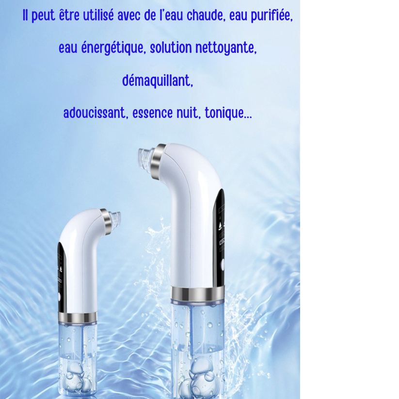 🌸 Aspirateur à Points Noirs Professionnel – Multi-fonction & Sécurisé