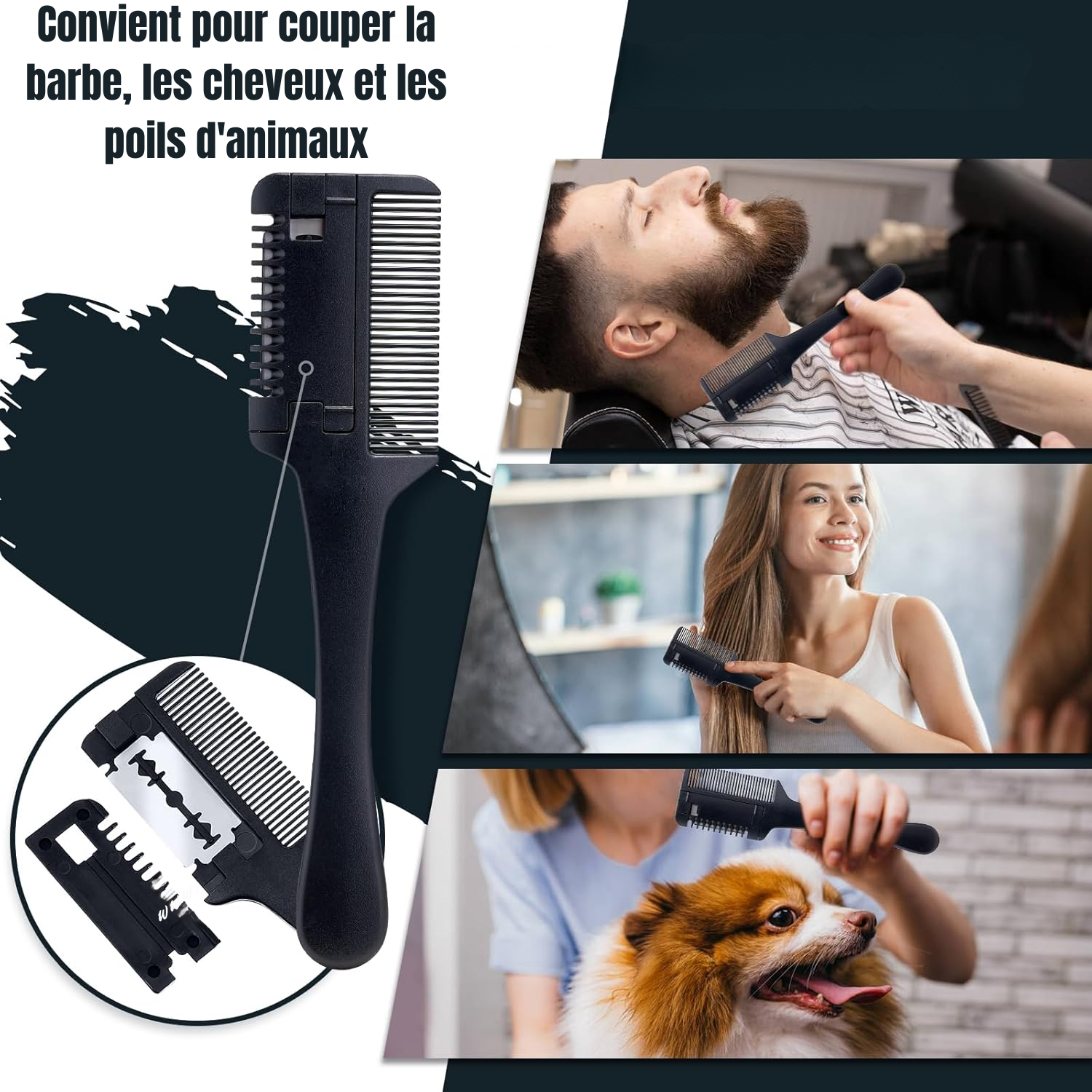 Coffret Cadeau Soin de Barbe pour Homme – Kit Complet Barbe & Moustache