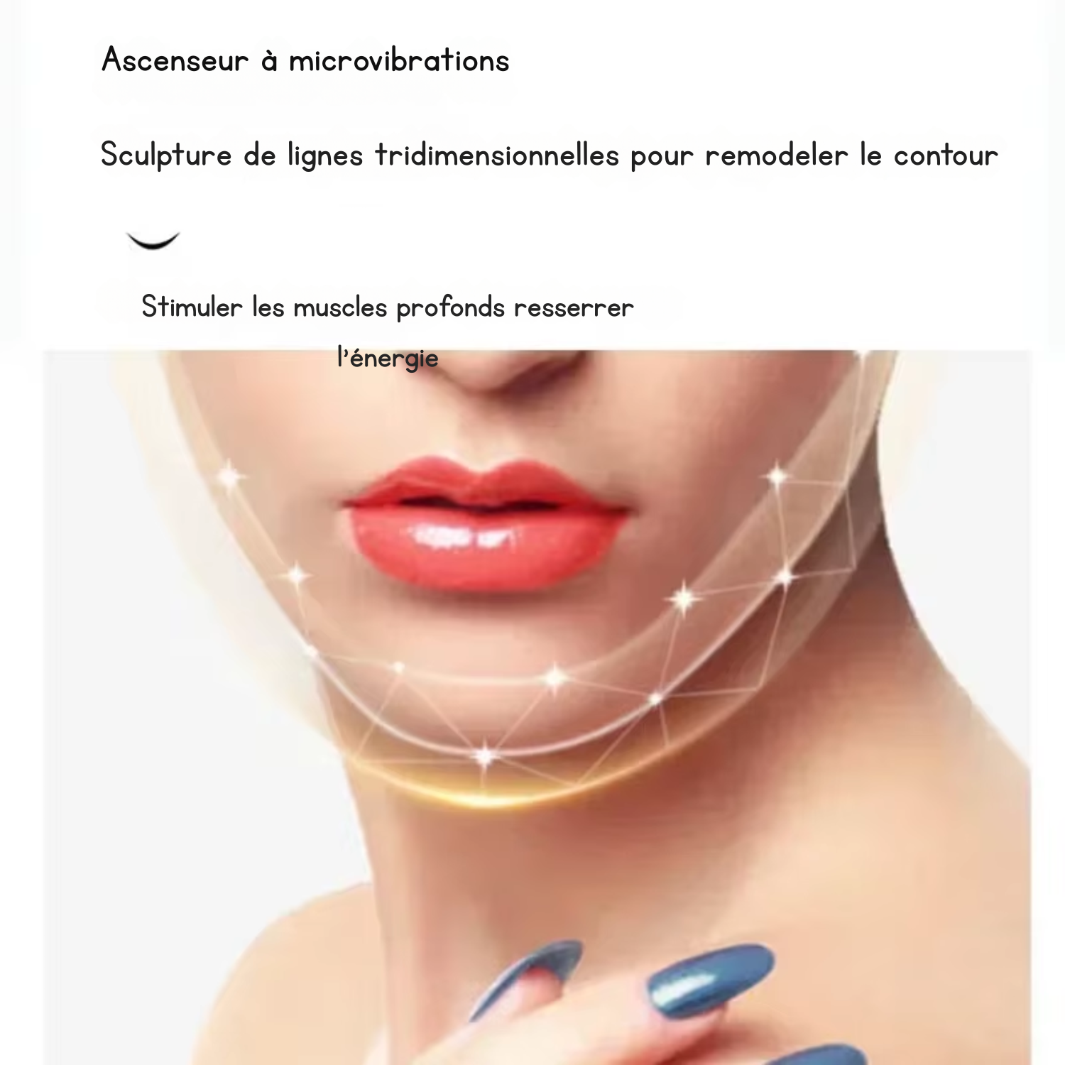Appareil de Massage Visage & Cou – Anti-Rides & Raffermissant