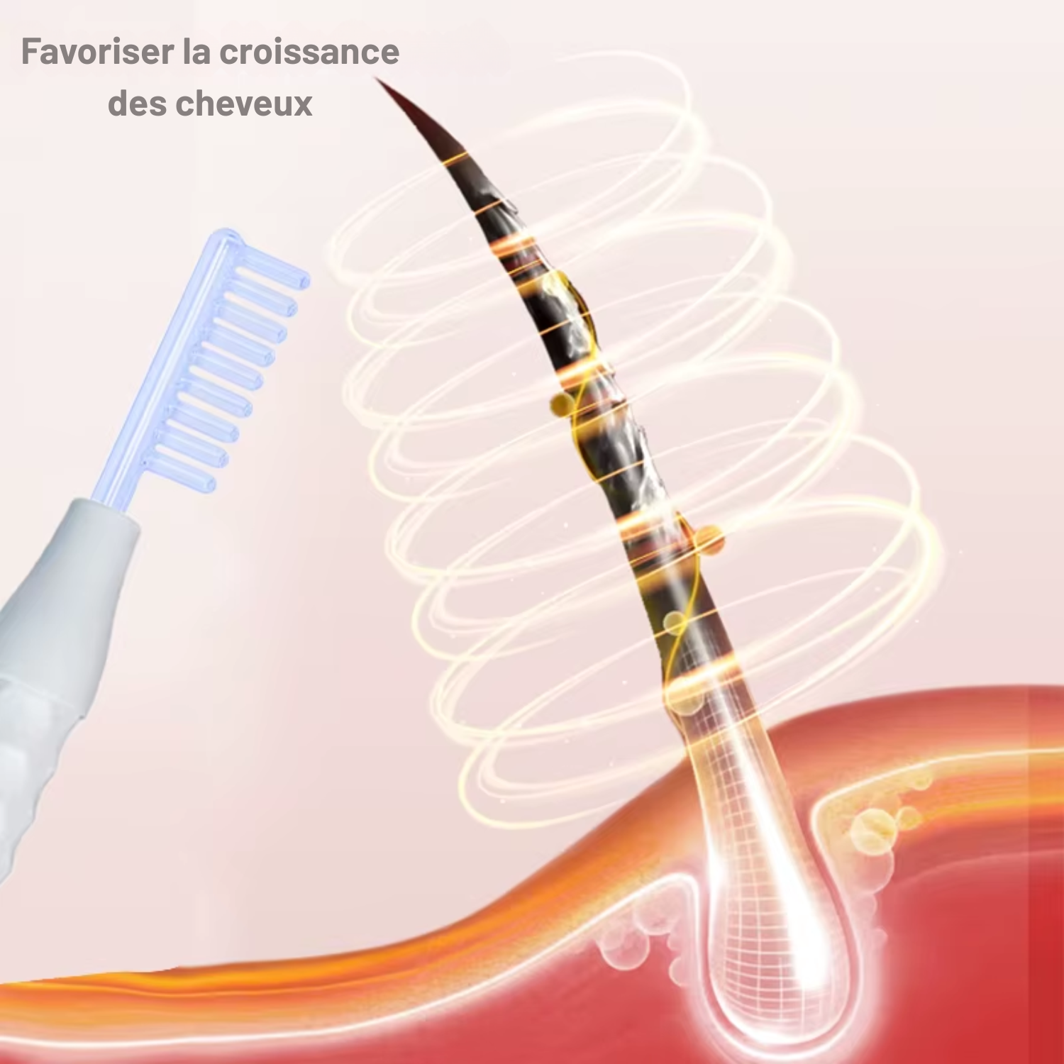 Électrode de Rechange HF – Tube en Verre Neon/Argon | Accessoire pour Appareil Haute Fréquence Visage