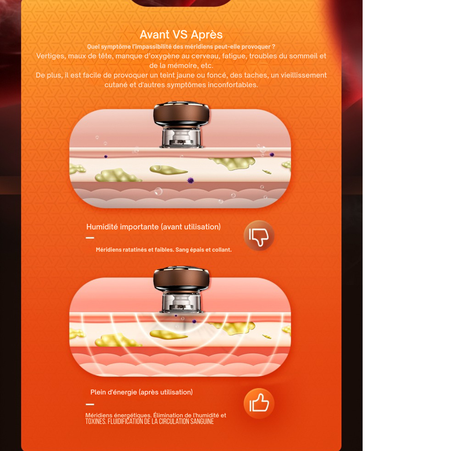 Appareil de Massage Gua Sha Électrique Multifonction Rechargeable | Thérapie Physique & Soin du Visage