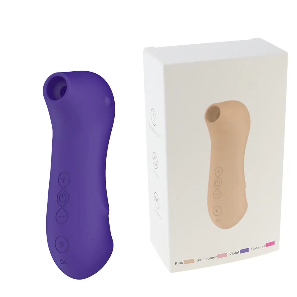 Vibromasseur Stimulateur Clitoridien avec Ventouse et Attache – Sex Toy Féminin