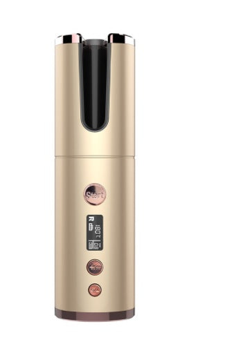 🌸 Fer à Boucler Automatique Sans Fil – Rechargeable USB