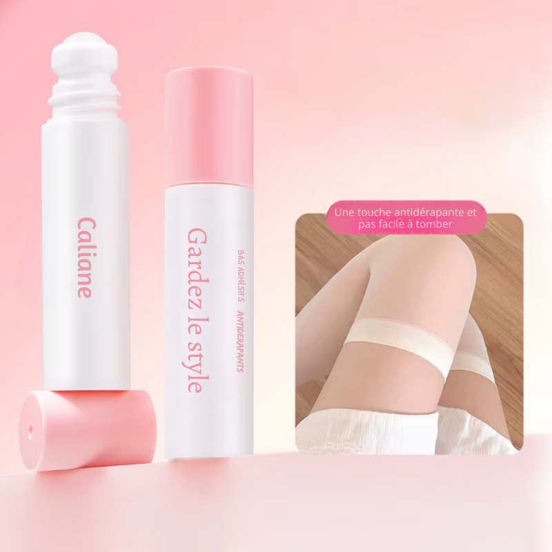 Colle Anti-Glisse Roll-On – Fixation Transparente Peau & Vêtements (10 g)