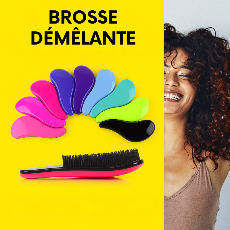 Brosse Démêlante pour Cheveux – Peigne Coiffant Anti-Nœuds pour Femme