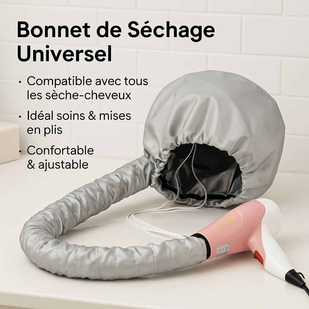 Bonnet de Séchage pour Sèche-Cheveux