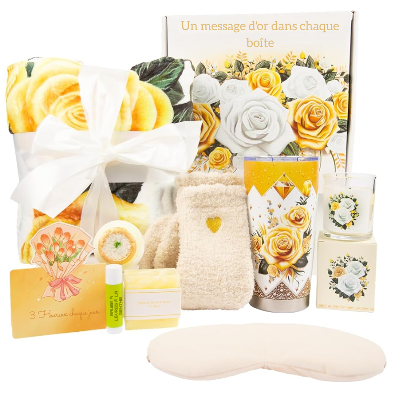Coffret Bien-Être 9 Pièces – Kit de Soins pour Femme