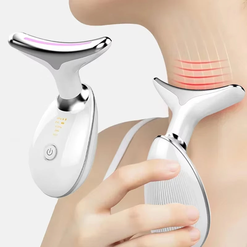 Face Machine Neck Lifting Beauty Device anti Wrinkle Facial Massager Skin Rejuvenation Thin Double Chin Vibrator Dropshipping